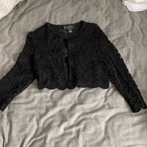 Dressy crop jacket